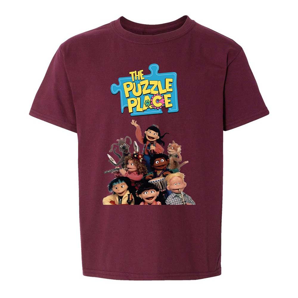 The Puzzle Place - Maroon - 19