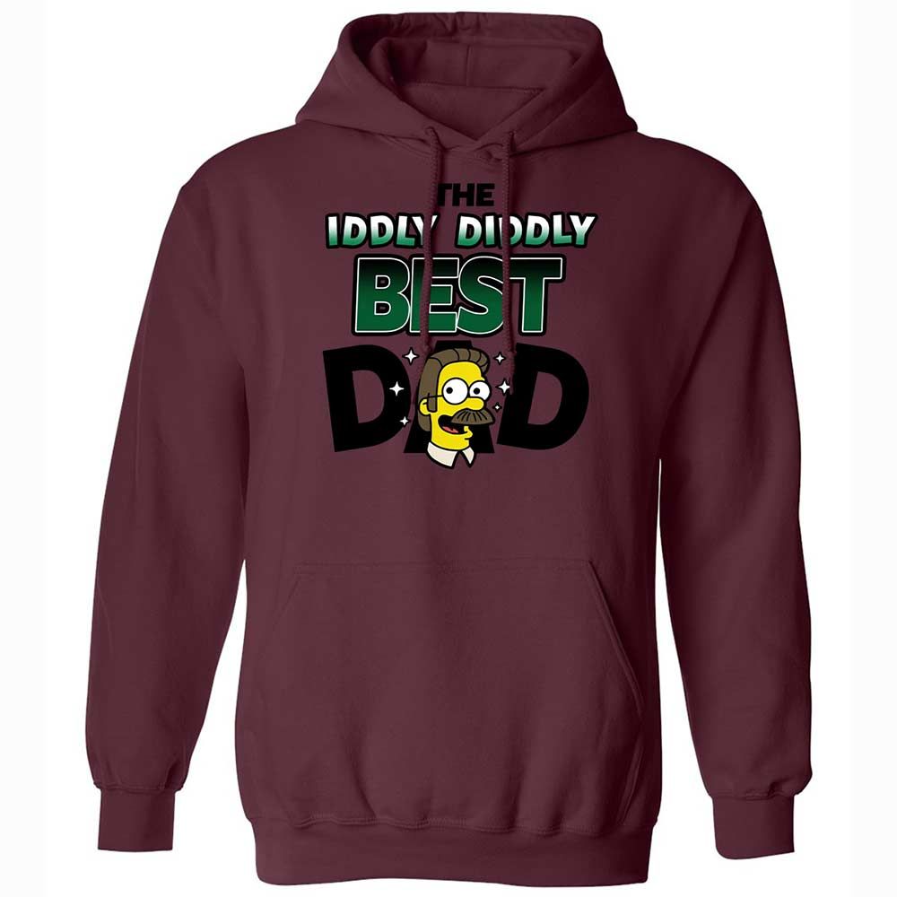 The Iddly diddly best dad - Maroon - 19
