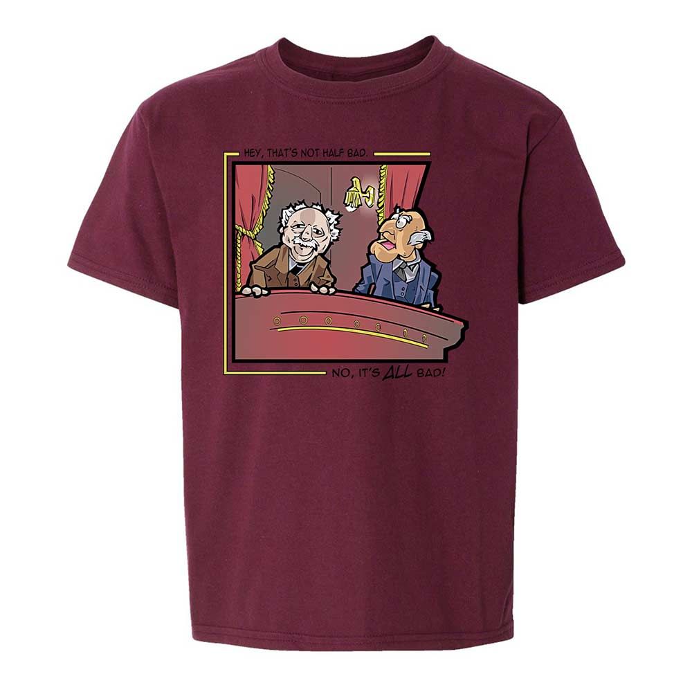 Kids T-Shirt - 5MER3JBZ - Maroon - 19