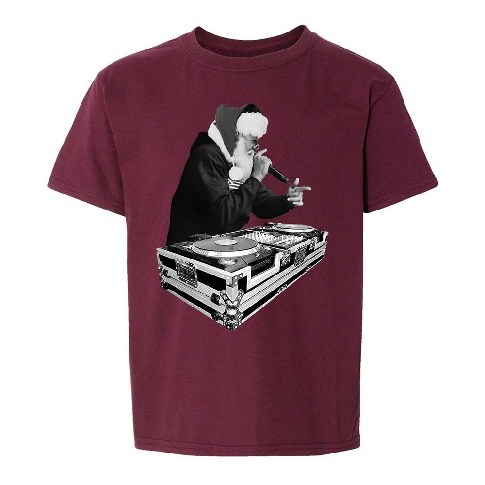 Dj Santa Claus - Maroon - 19