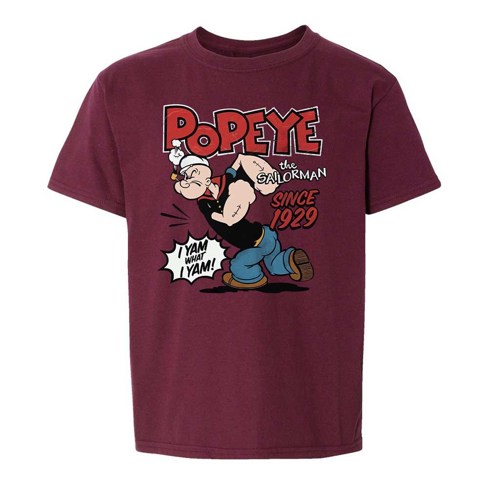 Kids T-Shirt - 8S3YAAX4 - Maroon - 19