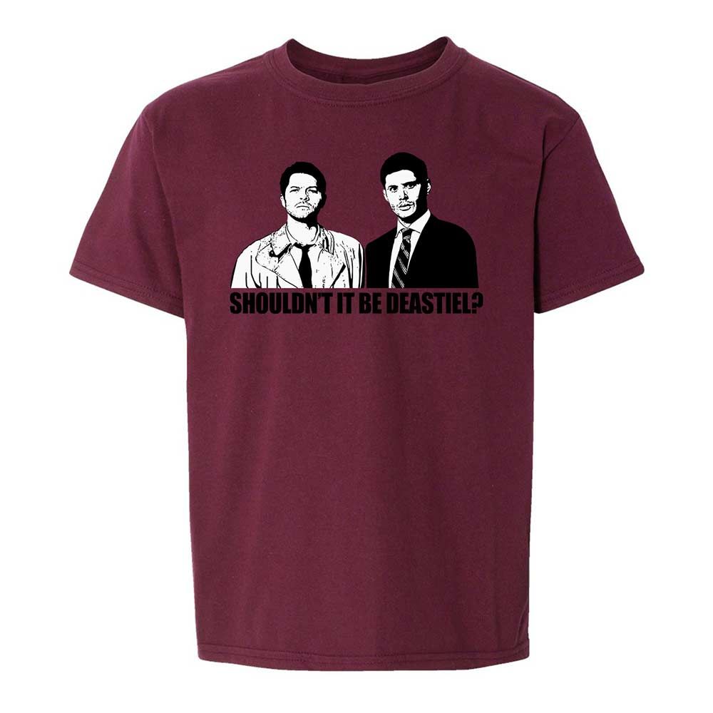 Kids T-Shirt - 4P5KAY2K - Maroon - 19