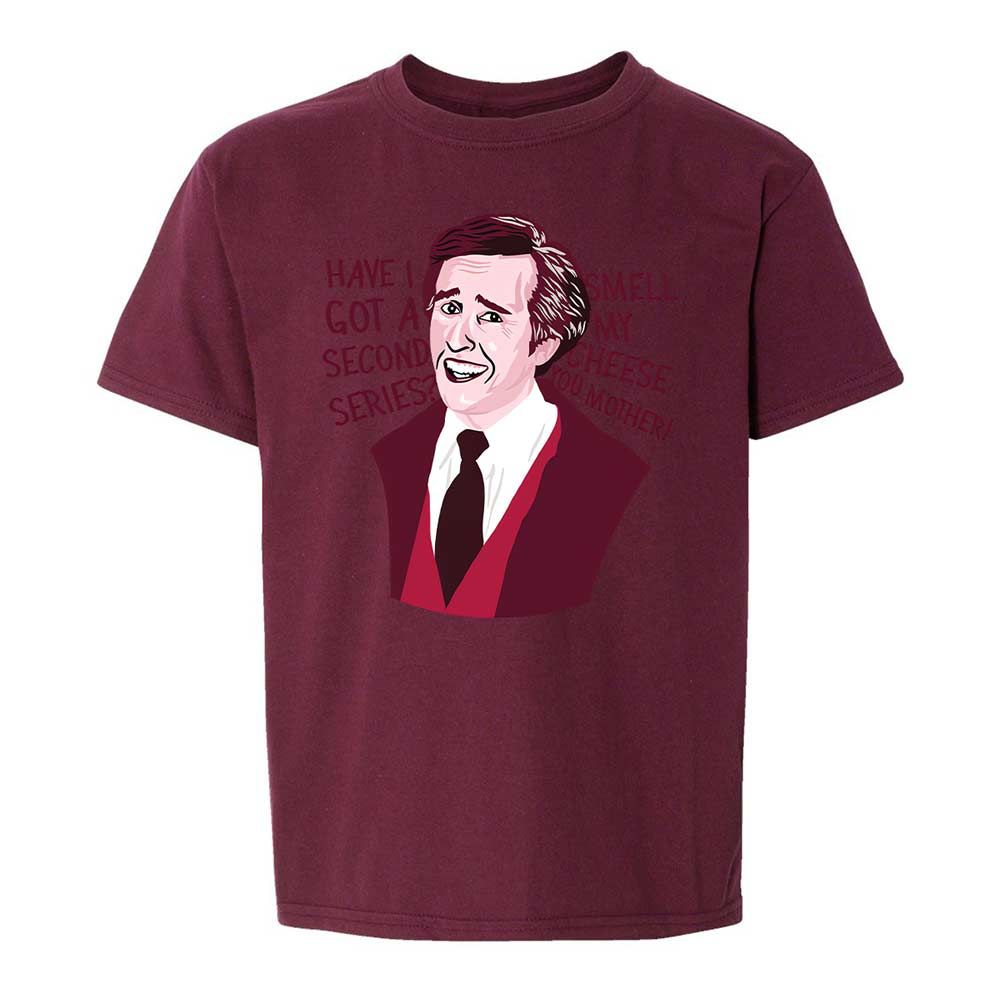 Kids T-Shirt - S4UW2RY4 - Maroon - 19