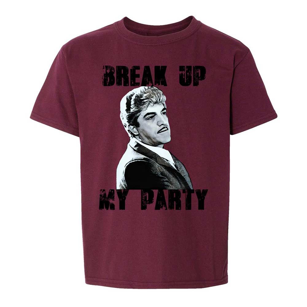 Kids T-Shirt - KC58UWQM - Maroon - 19