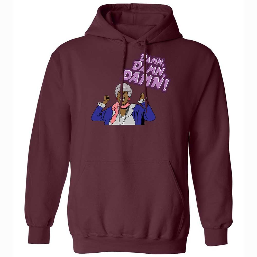 Classic Unisex Hoodie - KLJWPHNK - Maroon - 19