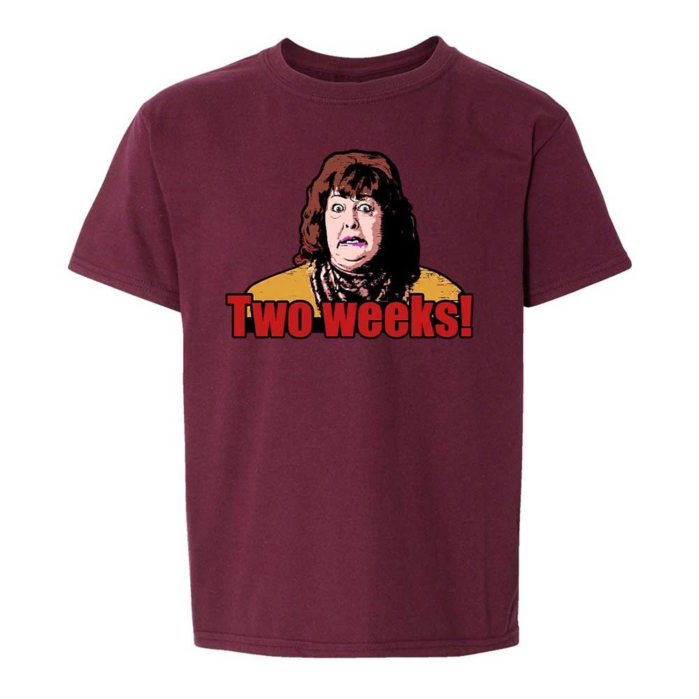 Kids T-Shirt - 1E58MRPD - Maroon - 19