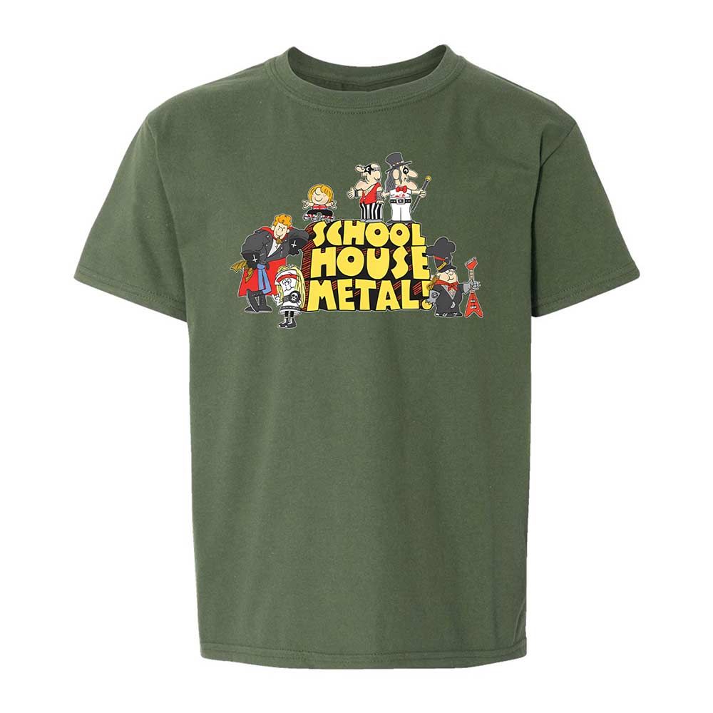School House Metal - Military Green - 19