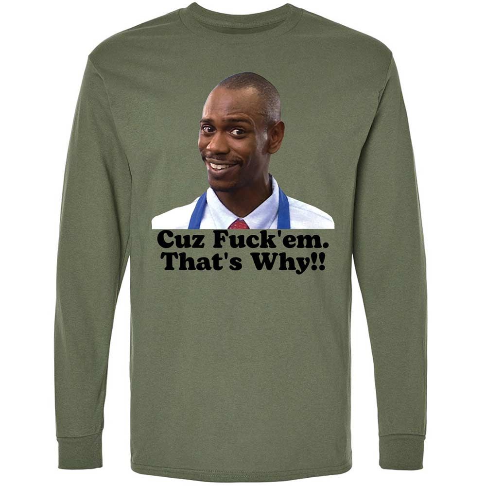 Long Sleeve T-Shirt - SKG6REP3 - Military Green - 19
