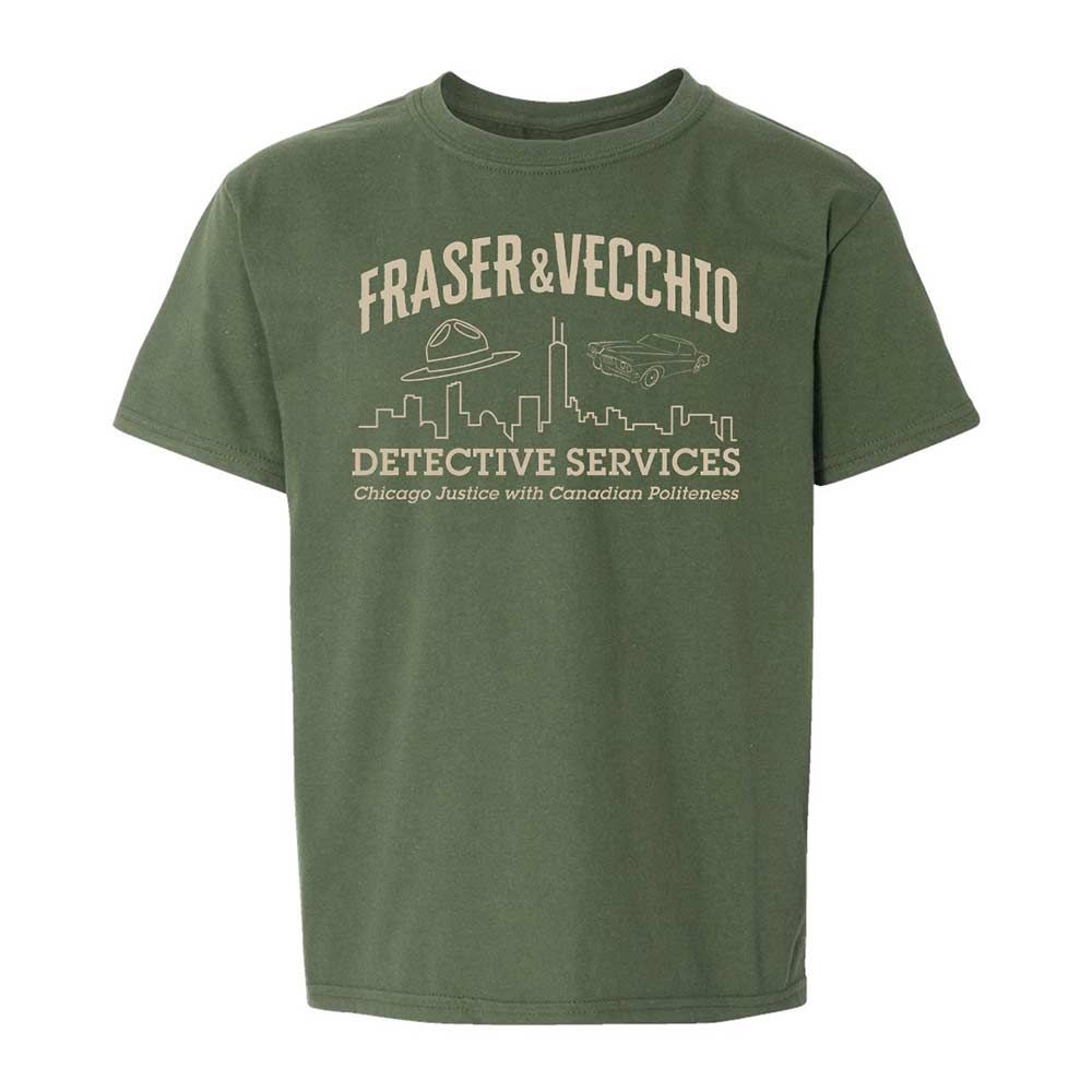 Kids T-Shirt - 33EAZ9LB - Military Green - 19