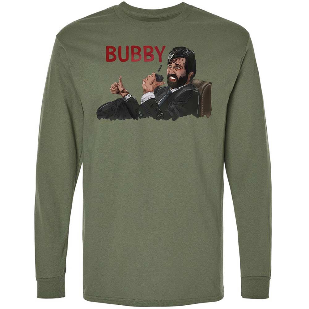 Long Sleeve T-Shirt - 6PH7QJWU - Military Green - 19