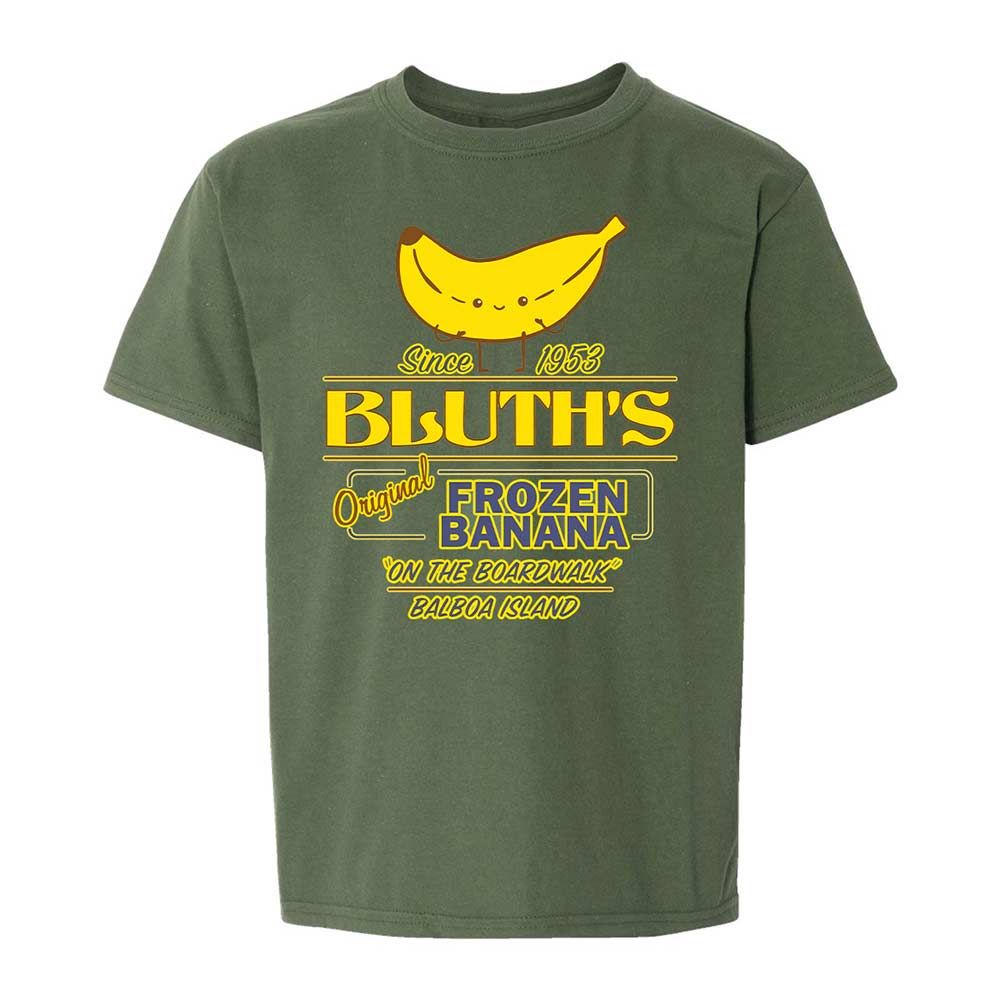 Kids T-Shirt - B8ECKYHV - Military Green - 19