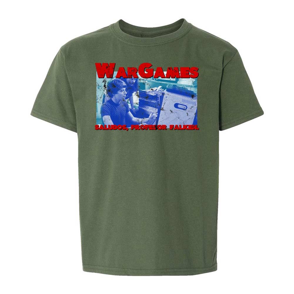 Greetings, Professor Falken - Military Green - 19