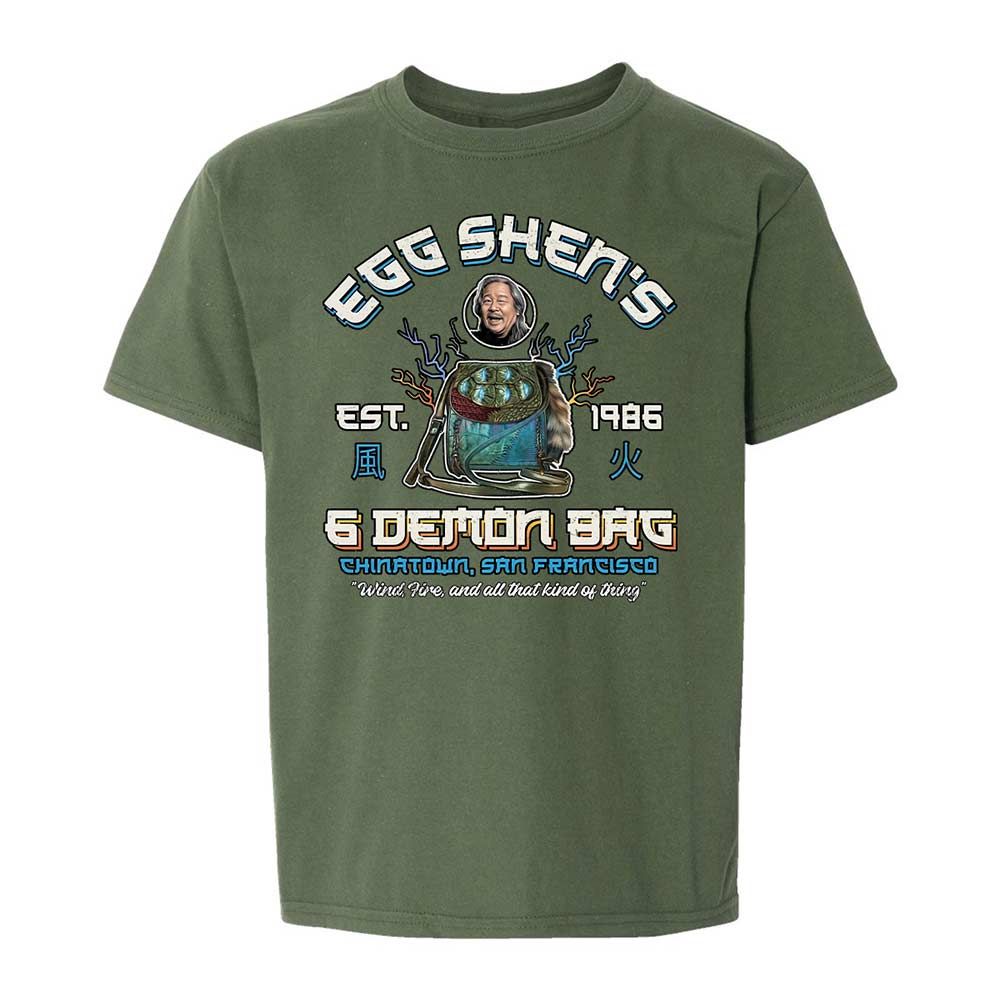 Kids T-Shirt - J8ZBVDPW - Military Green - 19