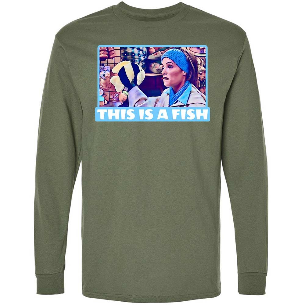 Long Sleeve T-Shirt - 566BMJ8J - Military Green - 19
