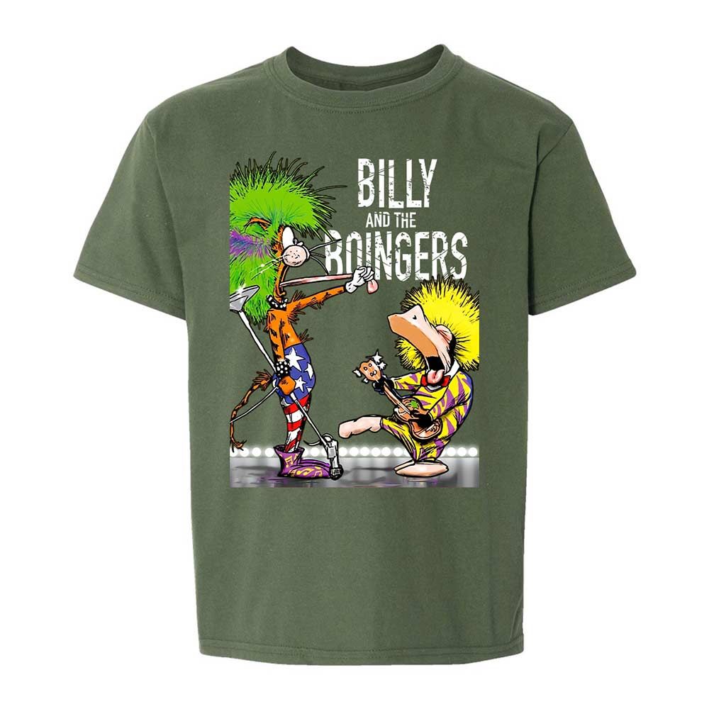 Kids T-Shirt - BKXGVJZ1 - Military Green - 19