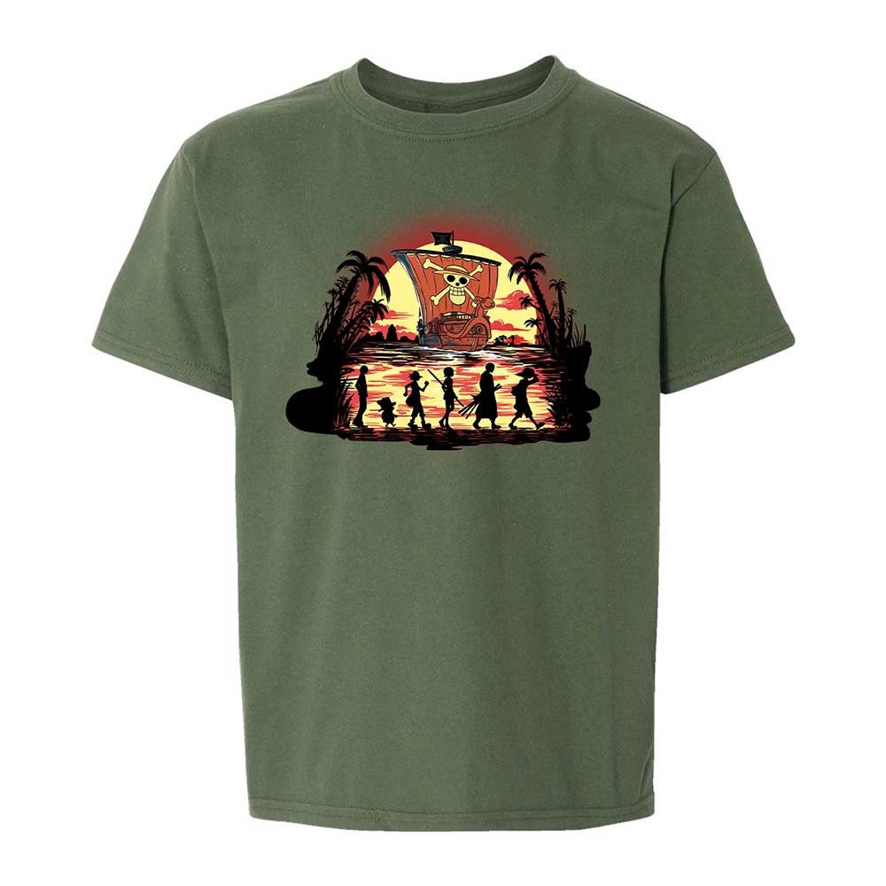 Kids T-Shirt - N8J87LWW - Military Green - 19