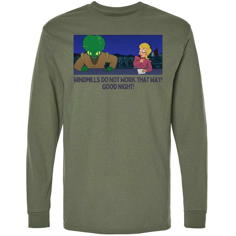Long Sleeve T-Shirt - MUJA5SW6 - Military Green - 19