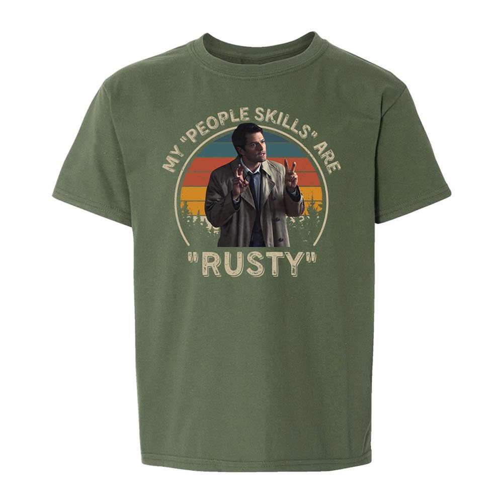 Kids T-Shirt - 3EZ9B1VZ - Military Green - 19