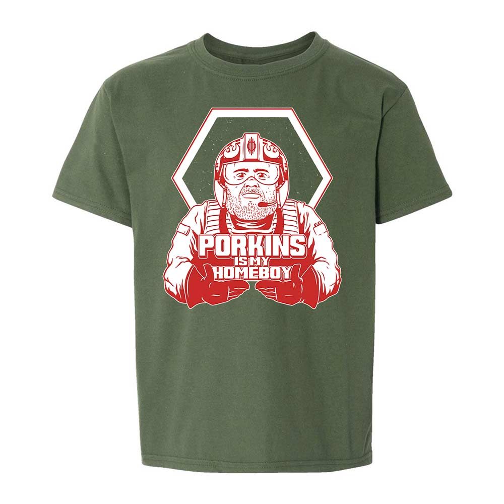Porkins Is My Homeboy - Military Green - 19
