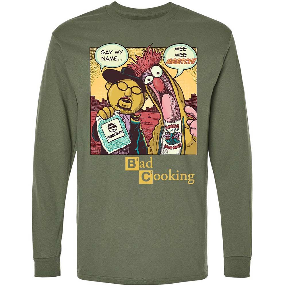 Long Sleeve T-Shirt - DKHZLXDK - Military Green - 19