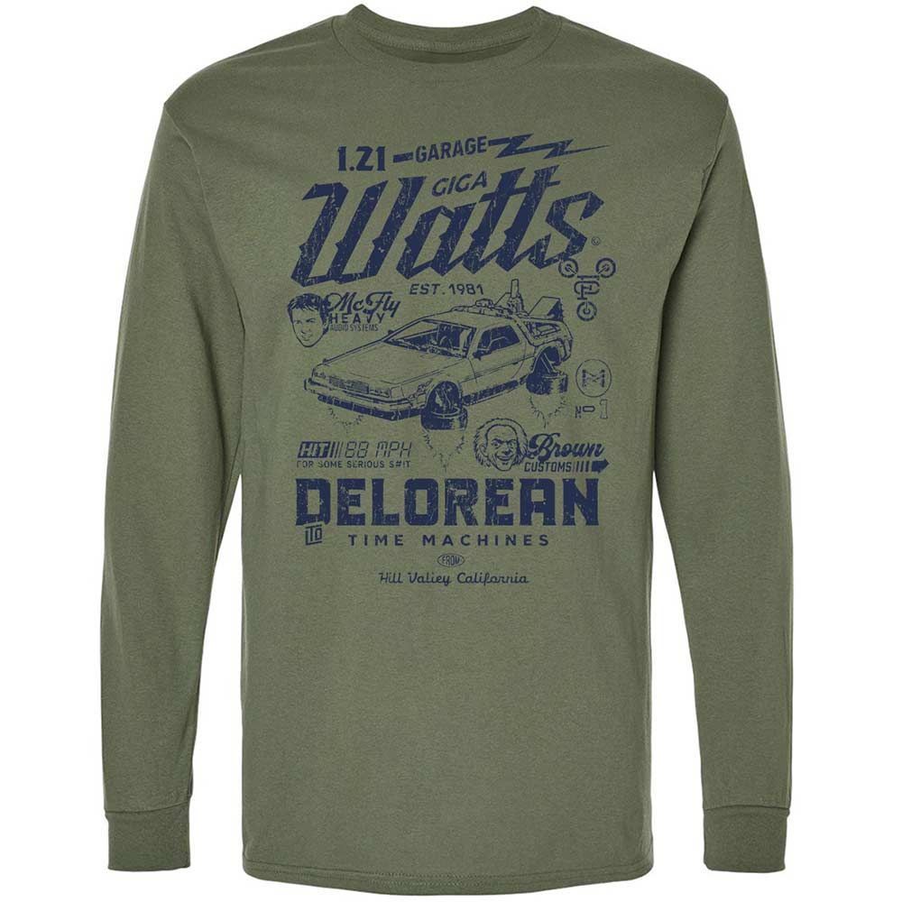 Long Sleeve T-Shirt - VU3YTECG - Military Green - 19