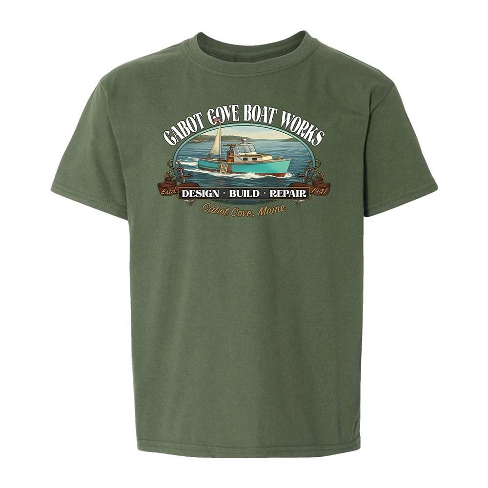 Kids T-Shirt - YX5R8UBS - Military Green - 19