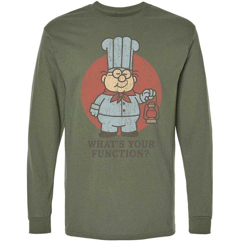Long Sleeve T-Shirt - WAQ4ZNVR - Military Green - 19