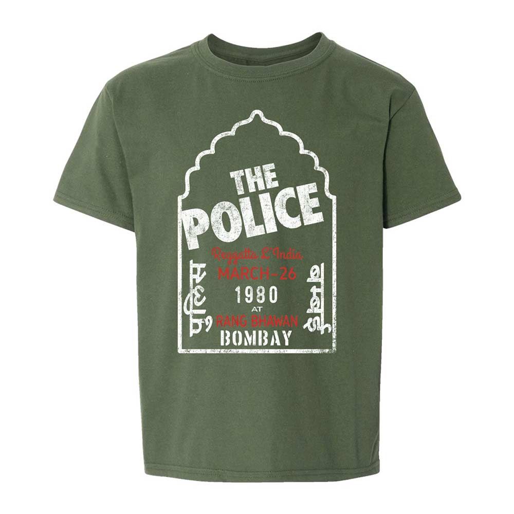 Kids T-Shirt - U9HSVRLX - Military Green - 19