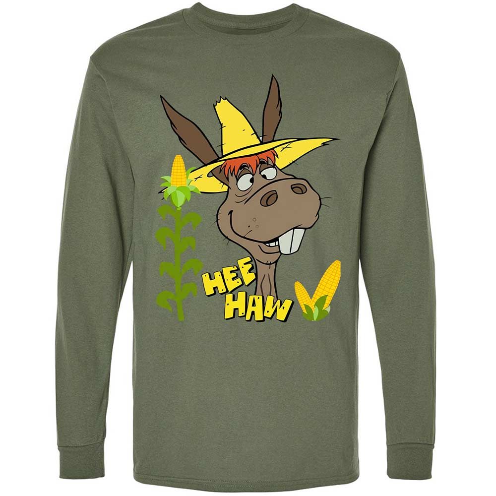 Long Sleeve T-Shirt - DE564HXM - Military Green - 19