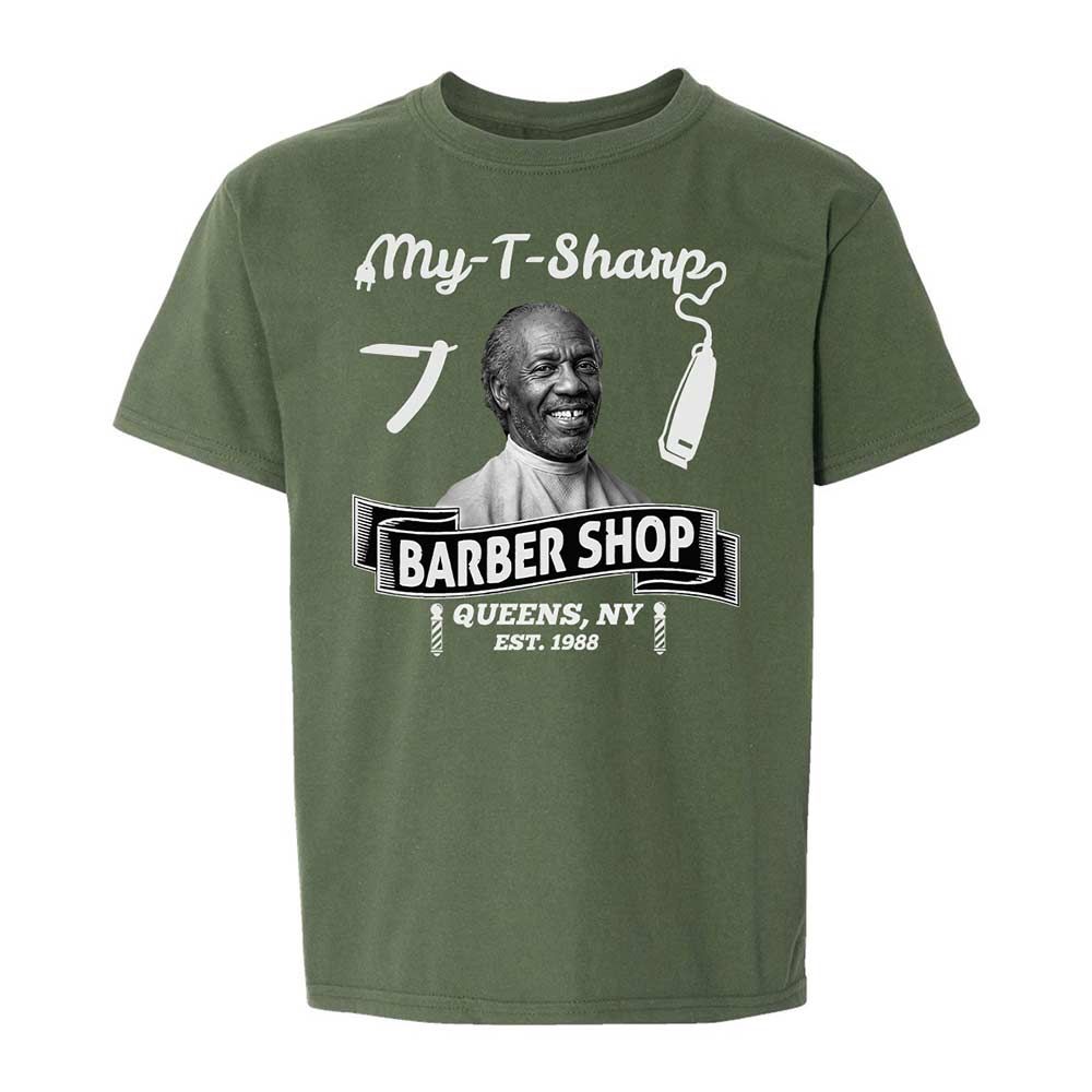 Kids T-Shirt - V7P1ZZ6N - Military Green - 19