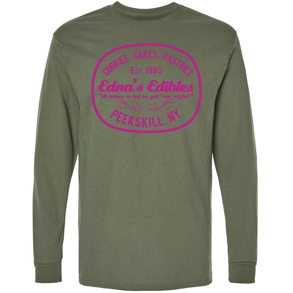 Long Sleeve T-Shirt - S3AVZMWP - Military Green - 19