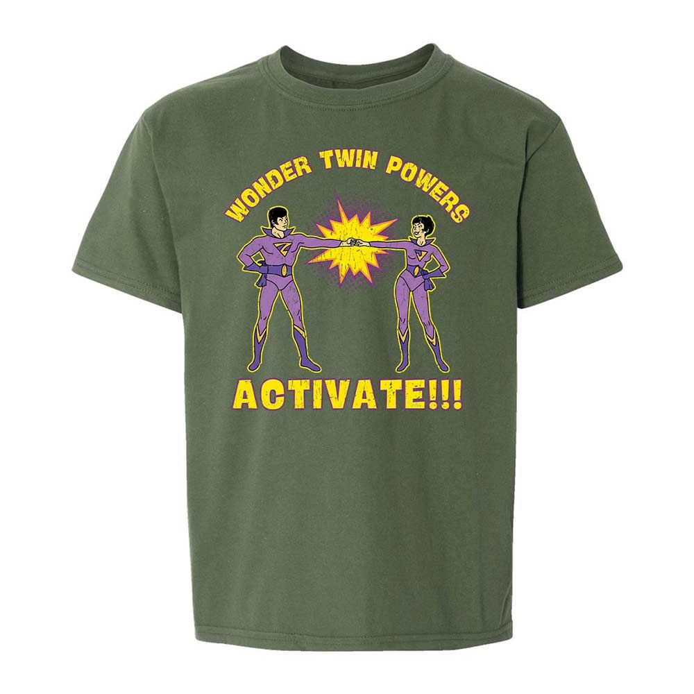 Kids T-Shirt - FZZKHBLC - Military Green - 19