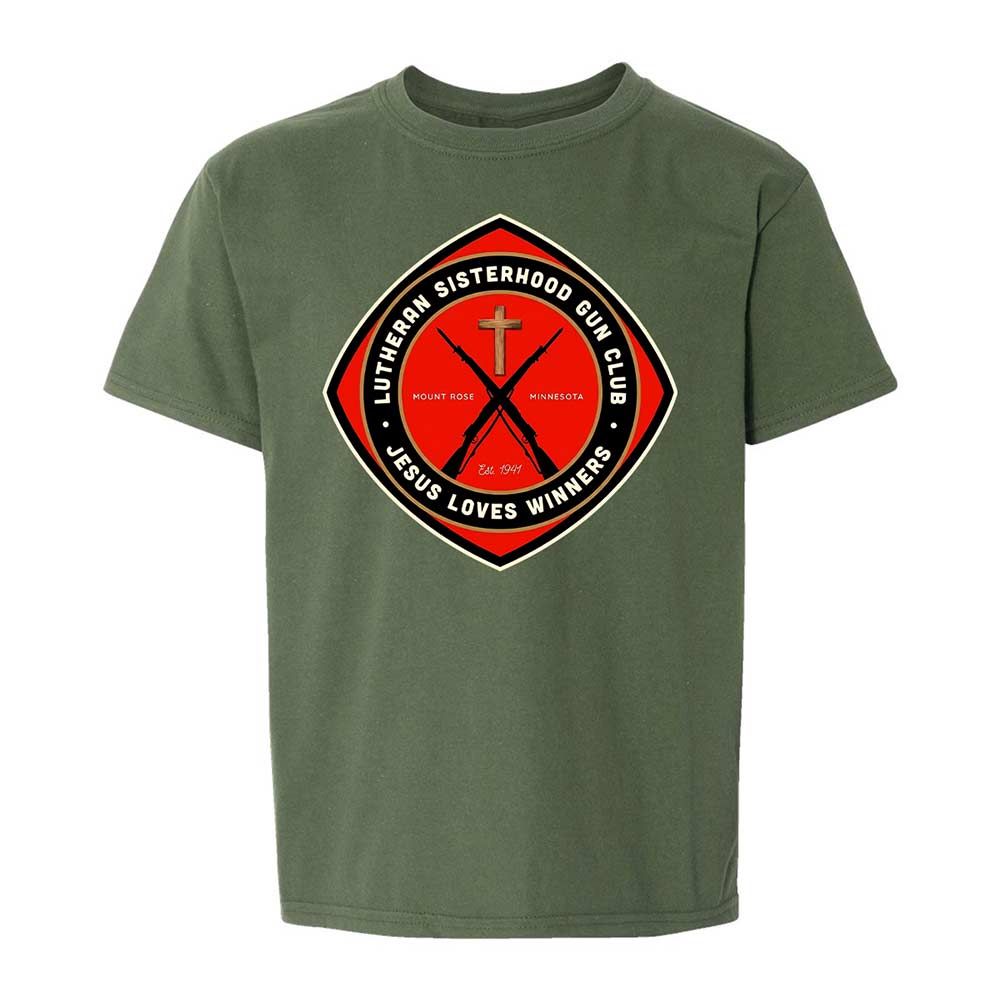 Lutheran Sisterhood Gun Club - Military Green - 19