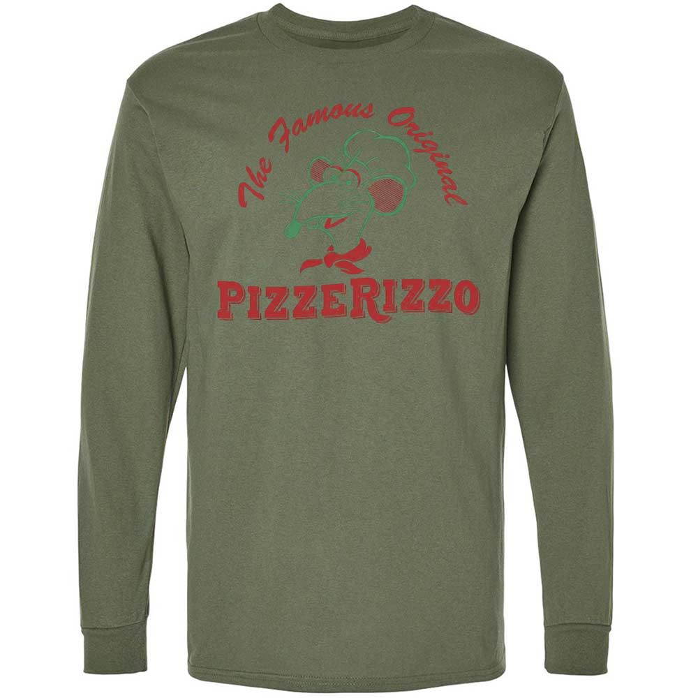 Long Sleeve T-Shirt - ECWJZBEZ - Military Green - 19