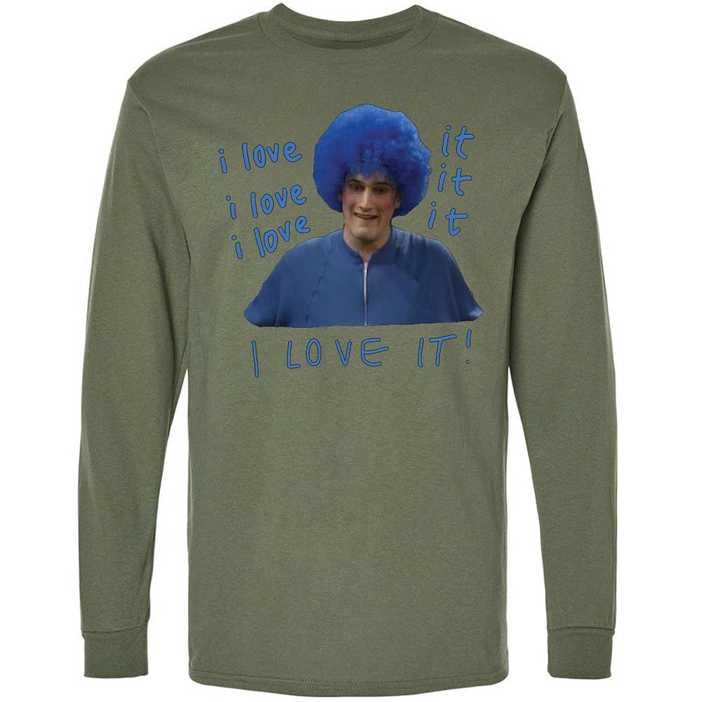 Long Sleeve T-Shirt - CGQZPUUJ - Military Green - 19