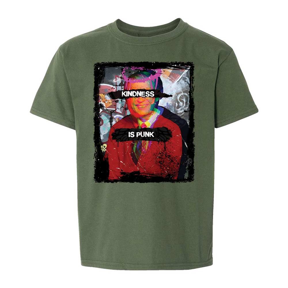 Kindness is Punk - Military Green - 19