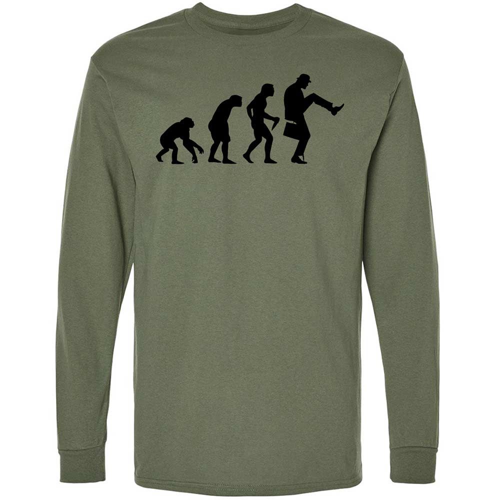 Long Sleeve T-Shirt - 4QZY9DV5 - Military Green - 19