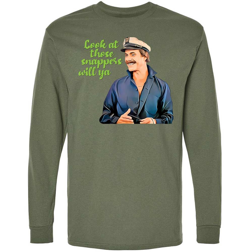 Long Sleeve T-Shirt - QXWXBXUT - Military Green - 19