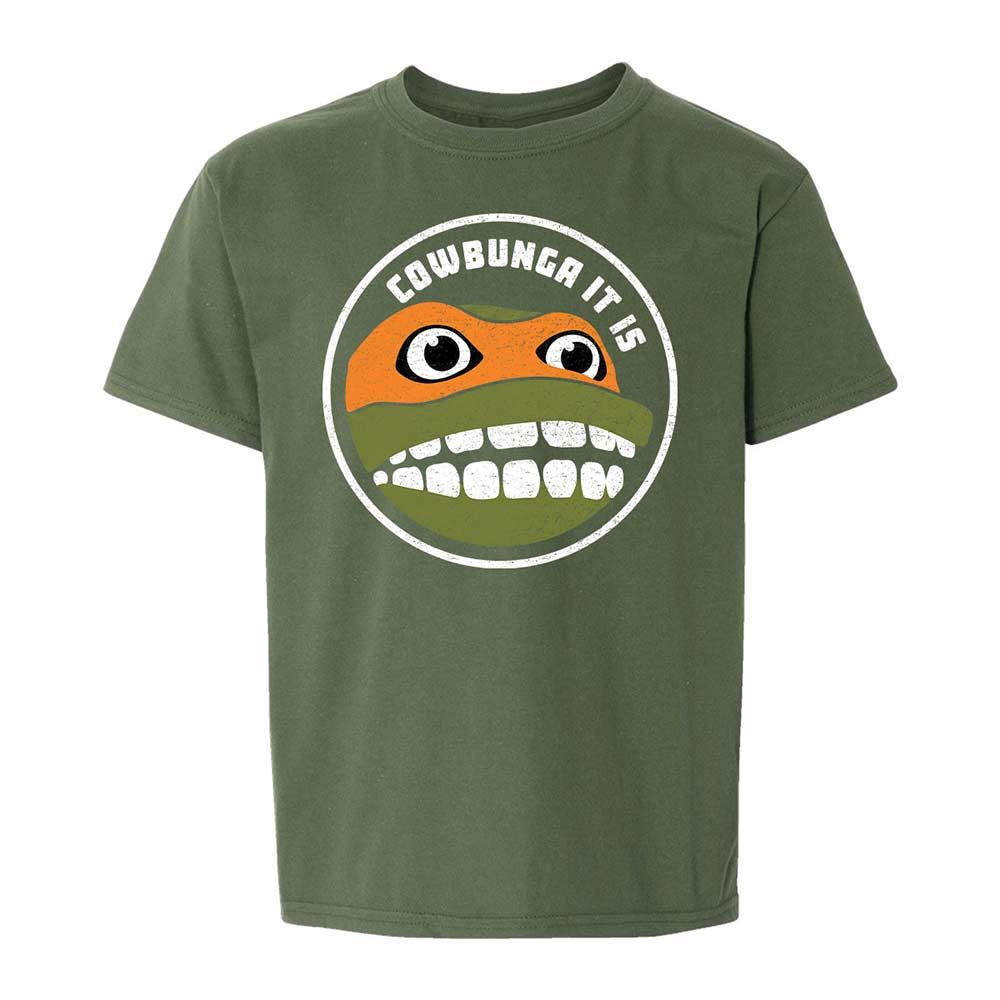 Kids T-Shirt - GQSV38UZ - Military Green - 19