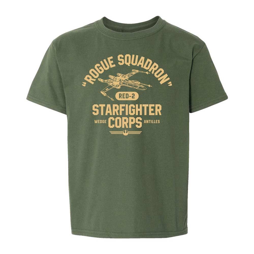 Kids T-Shirt - 6H4ZQVMN - Military Green - 19