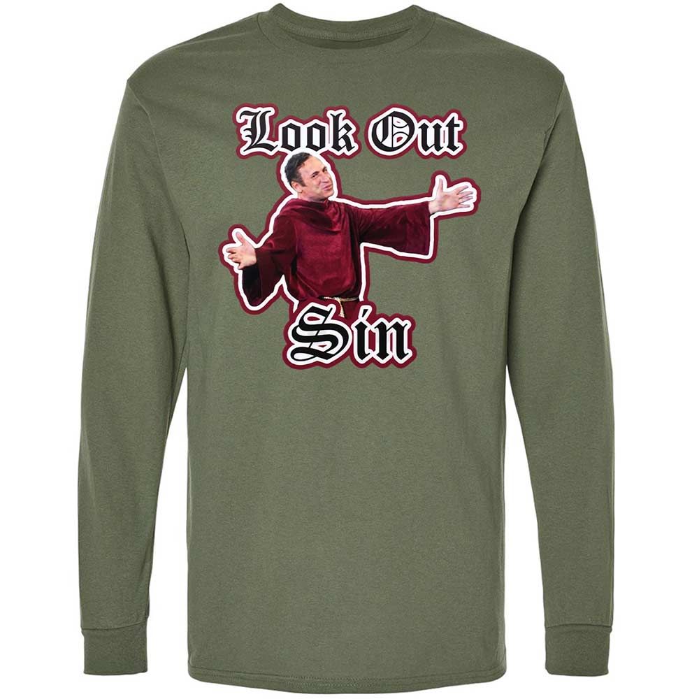 Long Sleeve T-Shirt - PWN31GLK - Military Green - 19