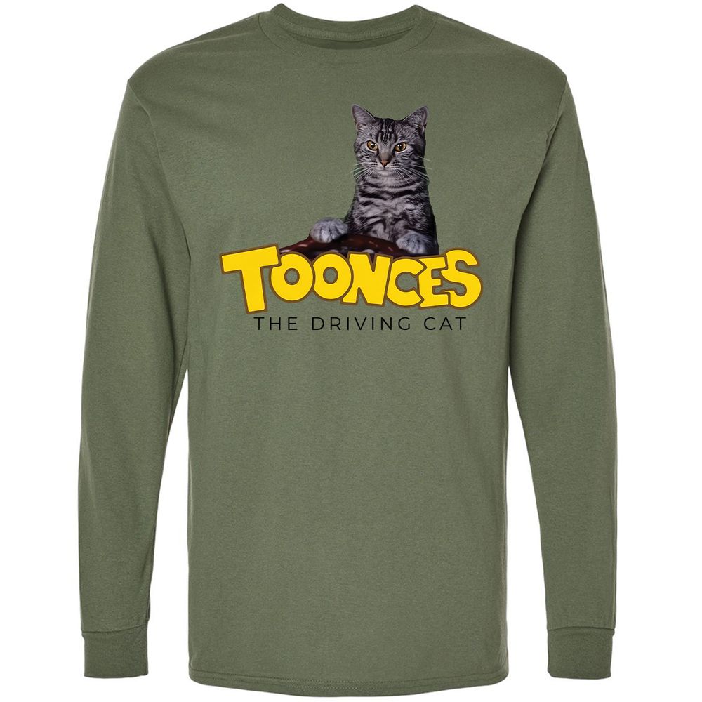 Long Sleeve T-Shirt - 81J4W3Z4 - Military Green - 19