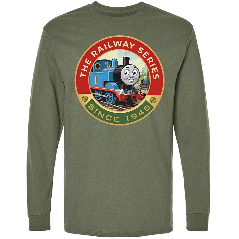 Long Sleeve T-Shirt - Y5C5TLPV - Military Green - 19