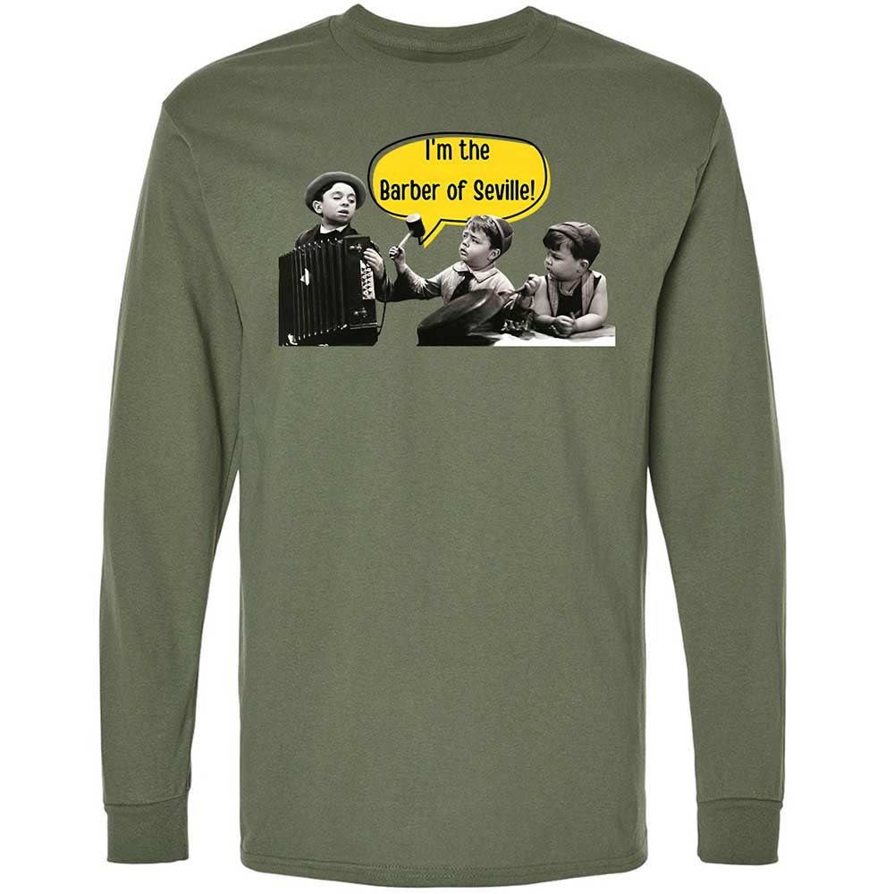 Long Sleeve T-Shirt - X8JH4AZ1 - Military Green - 19