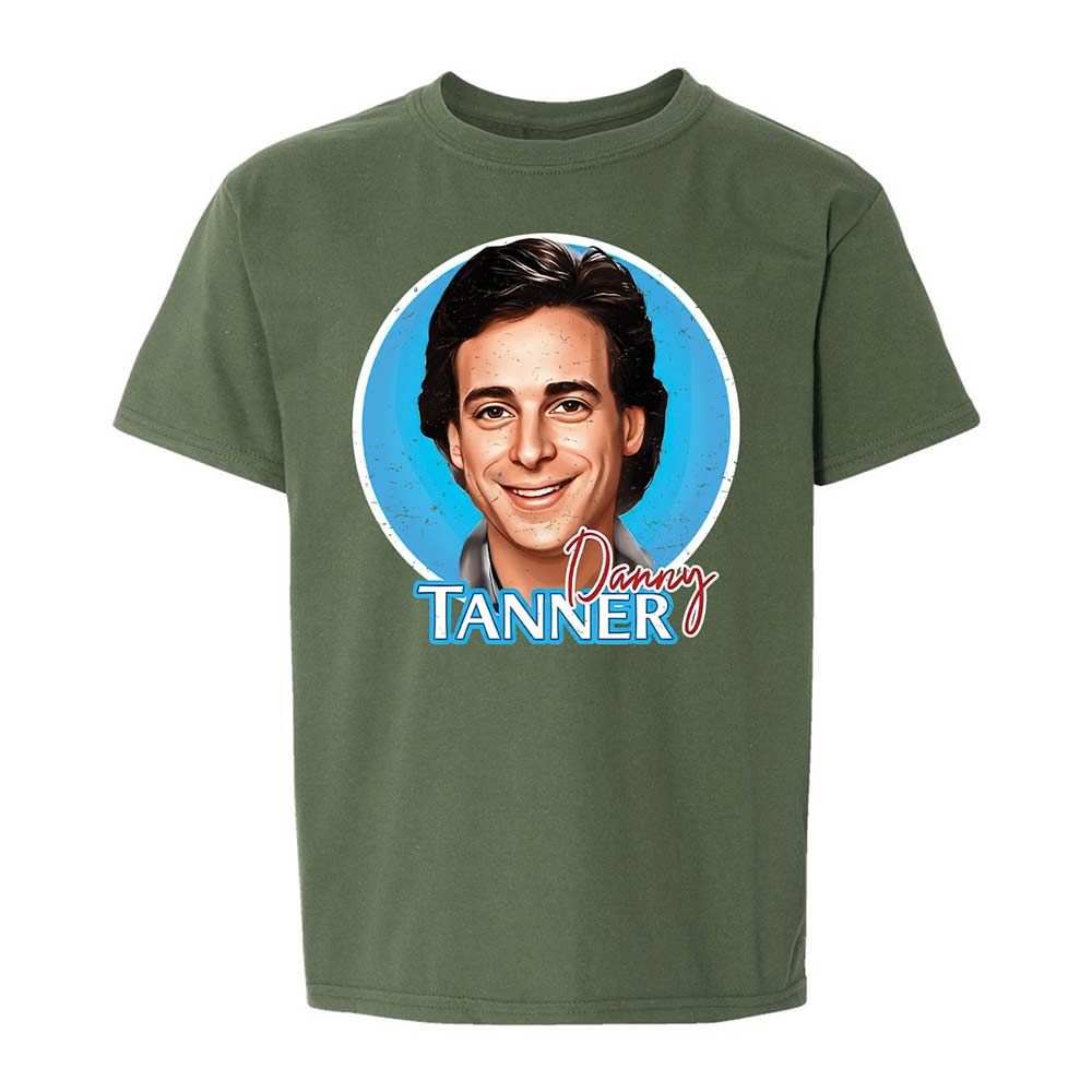Kids T-Shirt - CR6E2WV7 - Military Green - 19