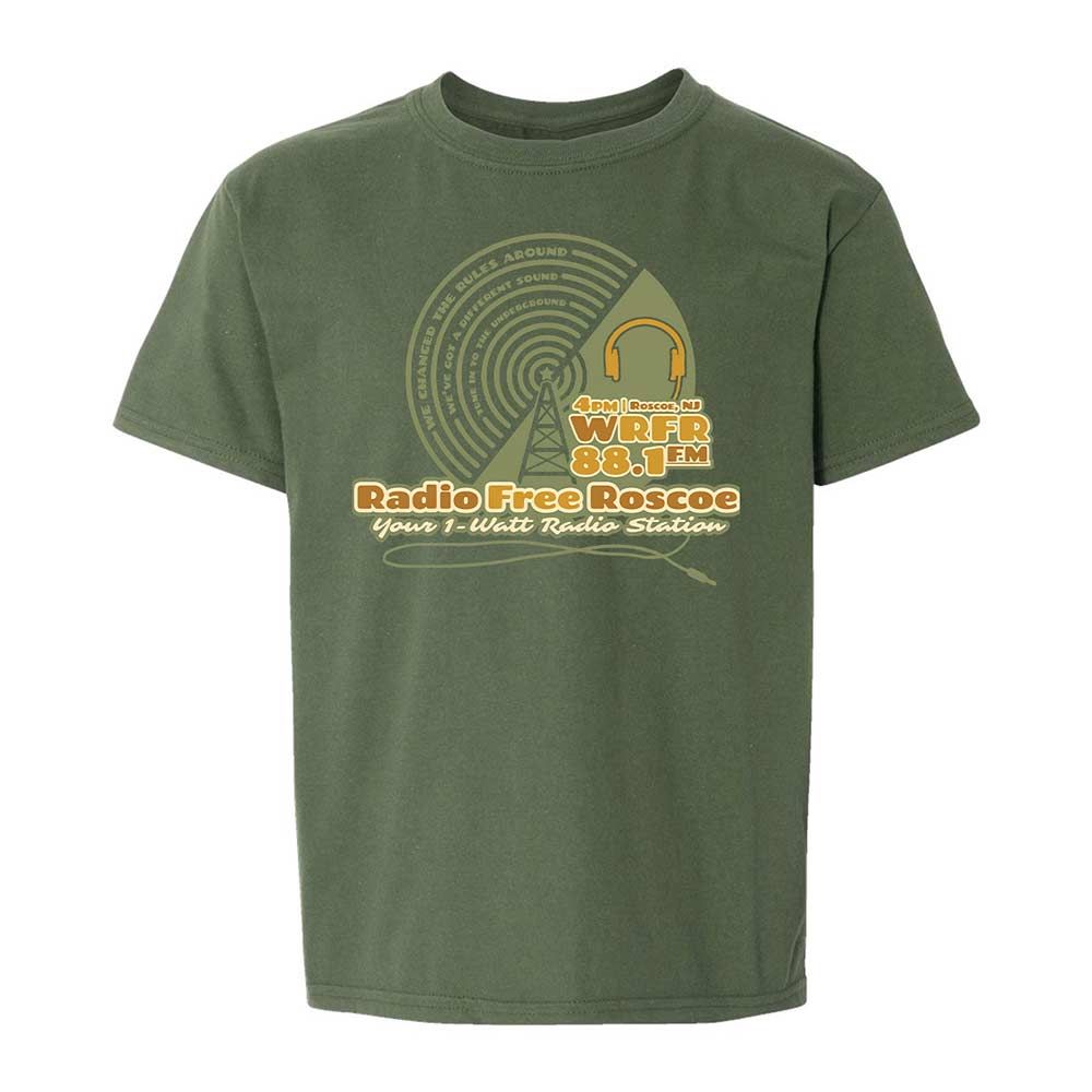 Radio Free Roscoe - Military Green - 19