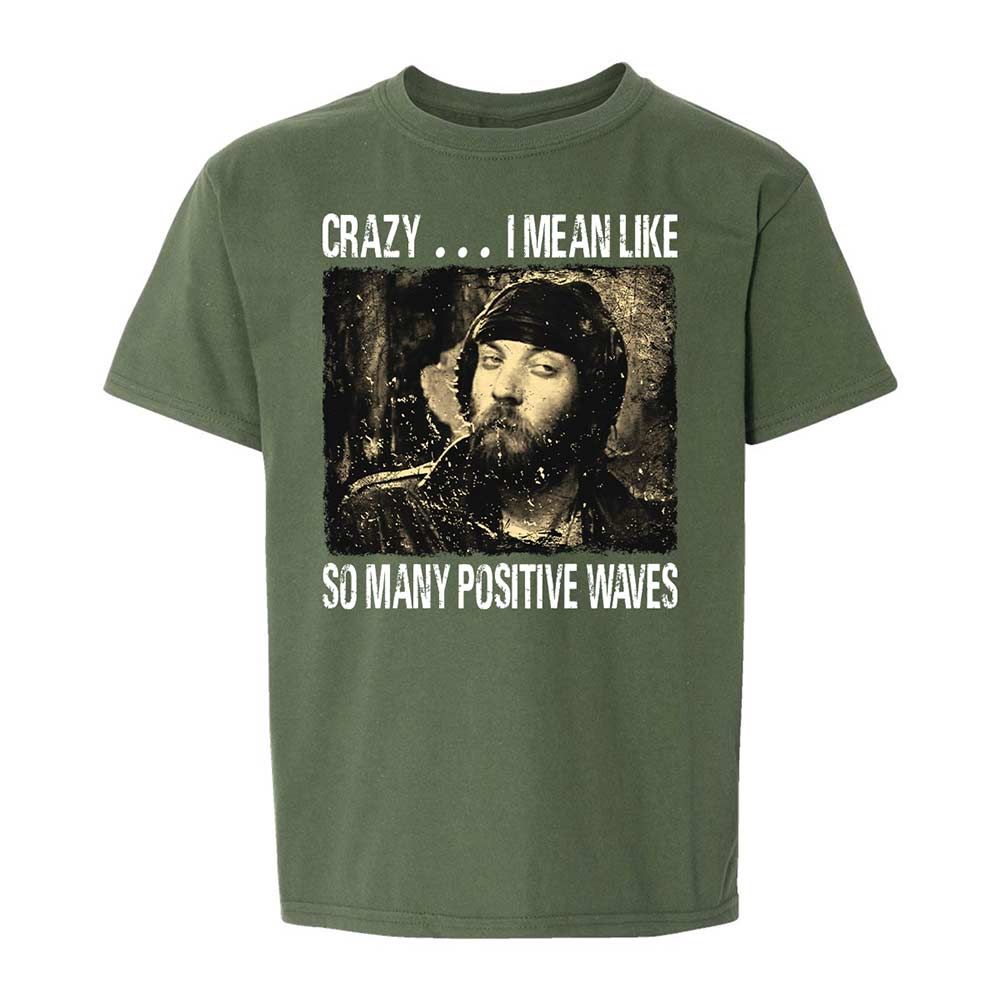 Many positive waves - Military Green - 19