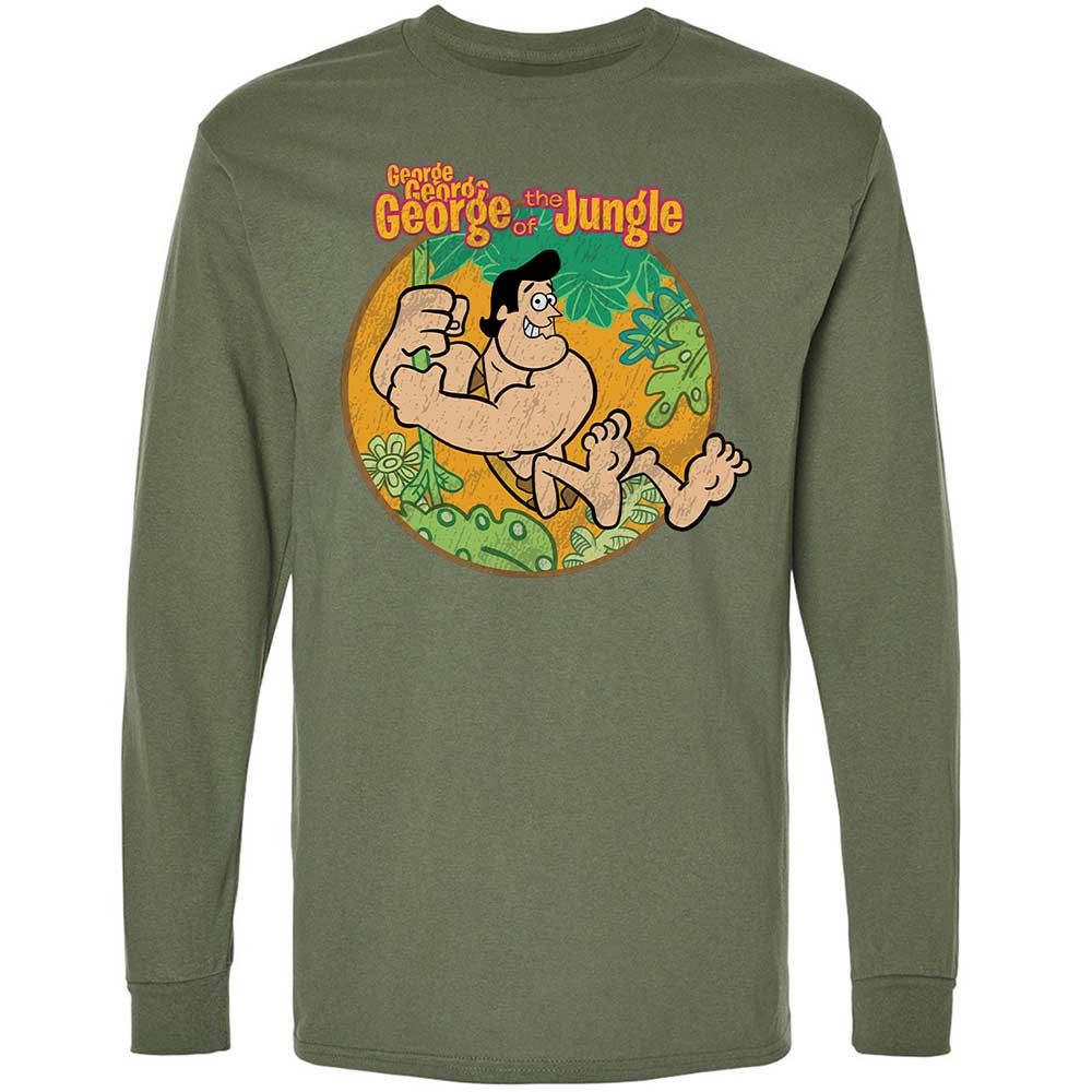 Long Sleeve T-Shirt - UQYC6GGG - Military Green - 19