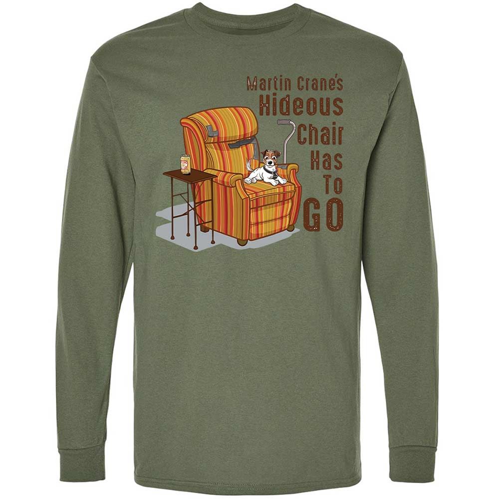 Martin Crane's Hideous Chair - Military Green - 19