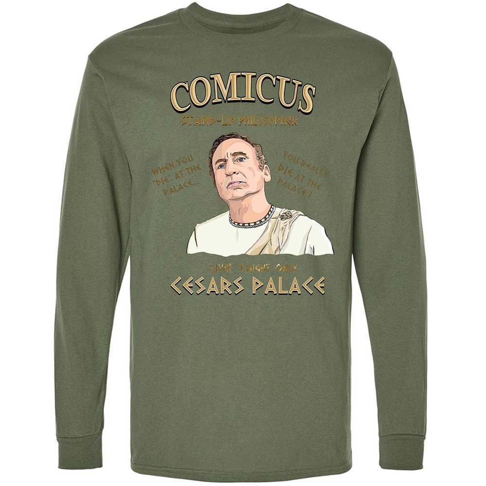 Comicus- Stand-up Philosopher - Military Green - 19
